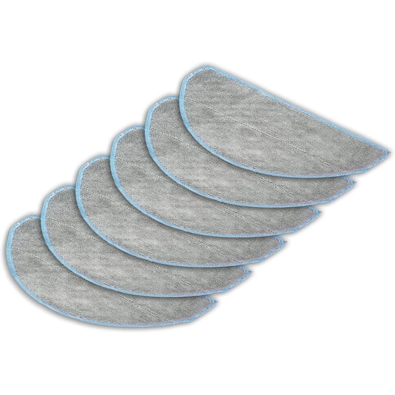 Microfiber Mop Replacement Pads for iRobot Roomba 104 Washable 6 Pack
