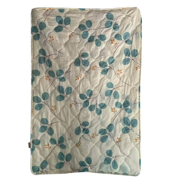 Microfiber Pattern Quilted Throw Blanket for Bed/Couch/Sofa, Reversible Summer Versatile Lap Quilt Throws Soft and Lightweight Breathable, 39"x 59" Clearance