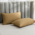 thumbnail image 1 of Microfiber Pillowcases 2-Pack | Soft, Wrinkle & Stain Resistant | Standard Size 20X30 Inches | Gray, Black, Blue, Khaki, 1 of 6