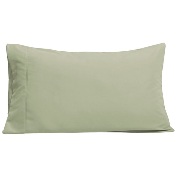 Microfiber Pillowcases Cozival Brushed Microfiber Pillowcase Set - Soft Fade-Resistant Pillow Cover with Envelope Closure, Green Standard/Queen Size for Bedroom, Envelope Closure Covers, Light Green