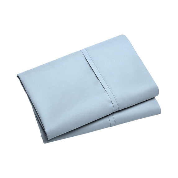 Microfiber Pillowcases Set, Envelope Closure, 20x36 Inches, Soft Brushed Fabric, Fade and Shrink Resistant, Pack of 2, Bed Linen, Comfortable Sleep Accessories