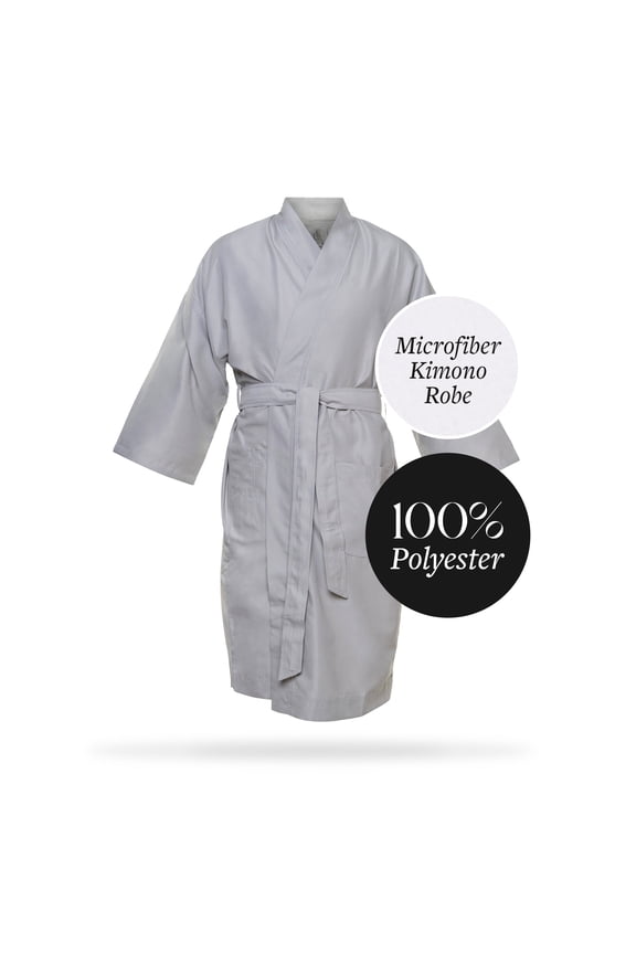 Microfiber Plush Kimono Robe with Minx Lining | Style: MPK3000