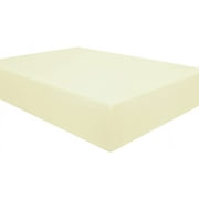 Microfiber Queen Fitted Sheet, Wrinkle, Fade, Stain Resistant Deep Pocket Bed Sheet, Ivory