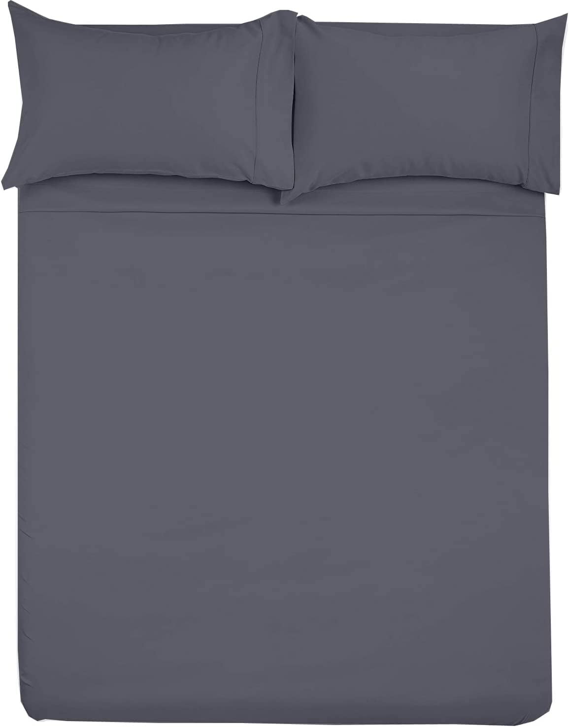 Microfiber RV Sheet Sets, 60x80 Camper Queen, Dark Grey Solid, Bed ...