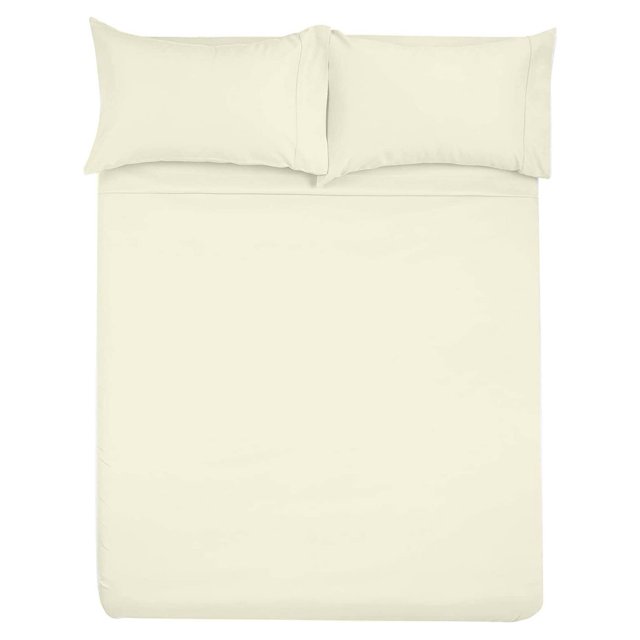 Microfiber RV Sheet Sets, 60x80 Camper Queen, Ivory Solid, RV Bed