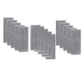 thumbnail image 1 of Microfiber Replacement Mop Cloths for Spray Mops, Washable Reusable Floor Surface Polishing Pads, Universal Fit Soft Fabric Refills for Household Hardware, 15 Pieces 35x12 Centimeters, By UKHCCC, 1 of 7