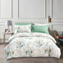 Microfiber Reversible 3 Piece Duvet Cover Set Bedding Set Ultra Soft Lightweight 1 Cover   2 Pillow case Queen