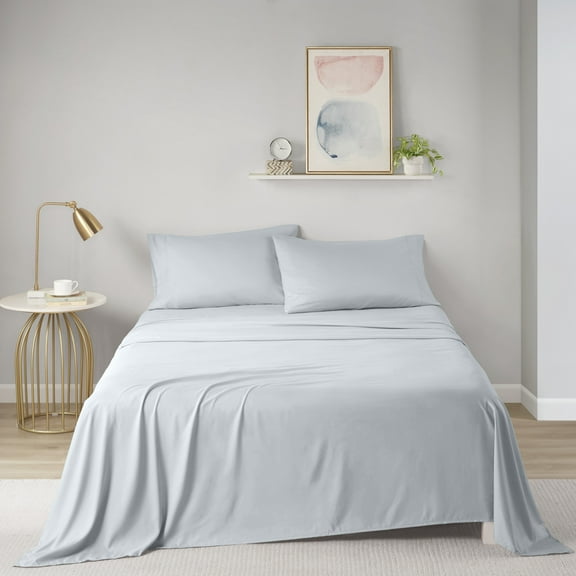 Microfiber Sheet Set Comfort Classics, Twin XL, Gray