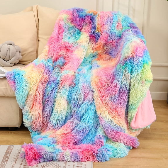 Microfiber Soft Blanket, with Warm, Wrinkle-Resistant & Cozy Design, 32 x 47 In, Made of Polyester for Movie Nights