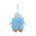 thumbnail image 1 of Microfiber Soft Hand Towels Funny Cartoon Animal Quick Drying Absorbent Towel With Hanging Loop For Kitchen Bathroom Home, 1 of 4