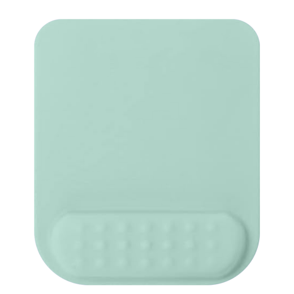 Microfiber Soft Memory Foam Ergonomic Mouse pad with wrist brace support and non-slip base