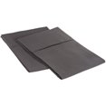 thumbnail image 1 of Microfiber Solid Pillowcase Set, Wrinkle Resistant, King, Silver, 1 of 2