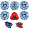 thumbnail image 1 of Microfiber Spin Mop Refills, Mop Replacement Head Compatible for Ocedar EasyWring RinseClean Spin Mop Refill 2 Tank System Only New Version Replacement, 1 of 6
