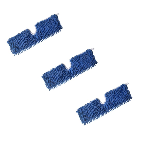 Microfiber Super Absorbent Dust Flip Mop Flat Mop Cloth Mop Replacement Cloth Microfiber Mop Head Accessories 3PCS