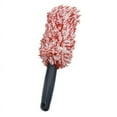 thumbnail image 1 of Microfiber Tire Brush Long Handle Wheel Hub Scrubber Cleaning Tool for Car Tires 1-Pack, 1 of 2