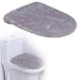 thumbnail image 1 of Microfiber Toilet Lid Cover, Soft Velvet Toilet Cover; Absorbent, Machine Washable, Comfortable, Durable Adjustable Toilet Seat Cover Fits Most Toilet Lids, 1 of 9