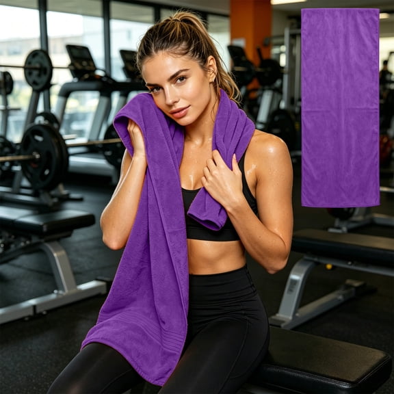 Microfiber Towel,Bath Cloth with Super Absorbent Quick-Dry Weave and Lightweight Portable Design for Gym Workouts,Pool Swimming,and Beach Trips.