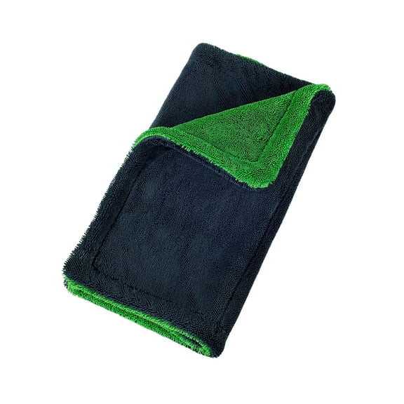 Microfiber Towel, Car Wash Cloth, Double-Sided Absorbent Car Cleaning Towel, Thickened No Lint Scratch-Resistant Soft Polishing Rag for Waxing and Detailing, 40x60 cm