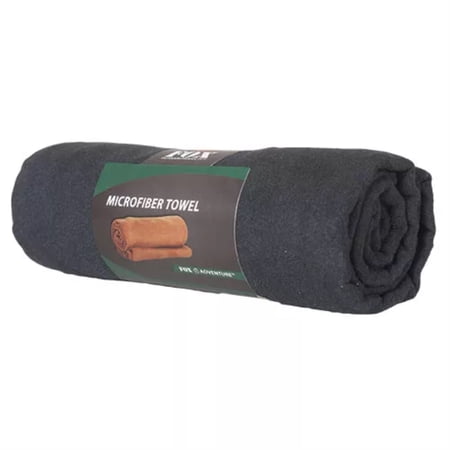 Microfiber Towel Large - Black