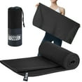 thumbnail image 1 of Microfiber Towel Perfect Travel & Gym & Camping Towel. Quick Dry - Super Absorbent - Ultra Compact - Lightweight. Suitable for Trip, Beach, Shower, Backpacking, Pool（50*120cm）, 1 of 7
