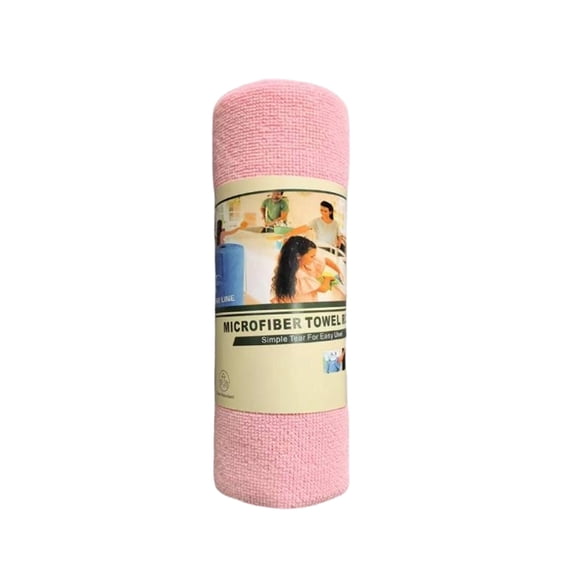 Microfiber Towel Roll Absorbent Soft Multipurpose Cleaning Cloth for Kitchen Bathroom Gym Car and Household Use