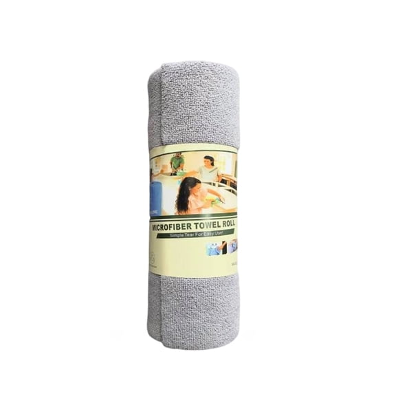 Microfiber Towel Roll Kitchen Cleaning Lazy Rag Tear - Off Towel 1Pc 25*25Cm (9.84*9.84Inch)