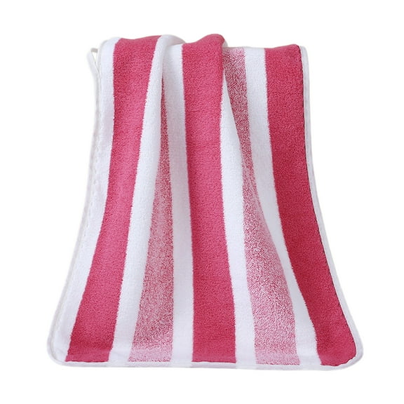 Microfiber Towels, Coral Fleece Towel - Absorbent Hand and Spa Towels for Hair, Sports, and Travel