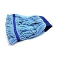 thumbnail image 1 of Microfiber Tube Mop Large | Commercial Wet Mop Head Refill | Dries Faster Than Cotton String Mops | Machine Washable (16 oz, Blue), 1 of 1