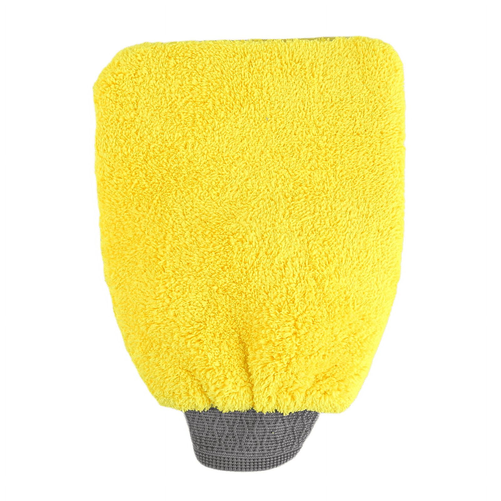 Microfiber Wash Mitt SuperThick Reusable Wash Mitt for Ultimate