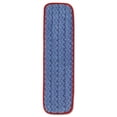 thumbnail image 1 of Microfiber Wet Mopping Pad, 18.5" x 5.5" x 0.5", Red | Bundle of 2 Each, 1 of 1