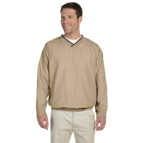 Microfiber Wind Shirt , M700 , STONE/ BLACK , Medium