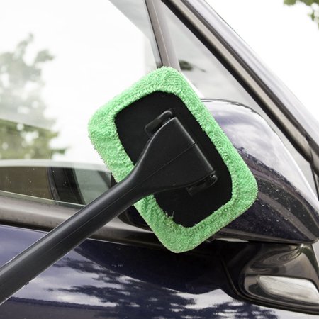 Microfiber Windshield Clean Car Auto Wiper Cleaner Glass Window Tool Brush Kit