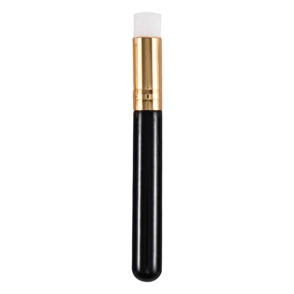Microfiber Wooden Handle Makeup Brush For Blending And Smooth Cosmetic Application