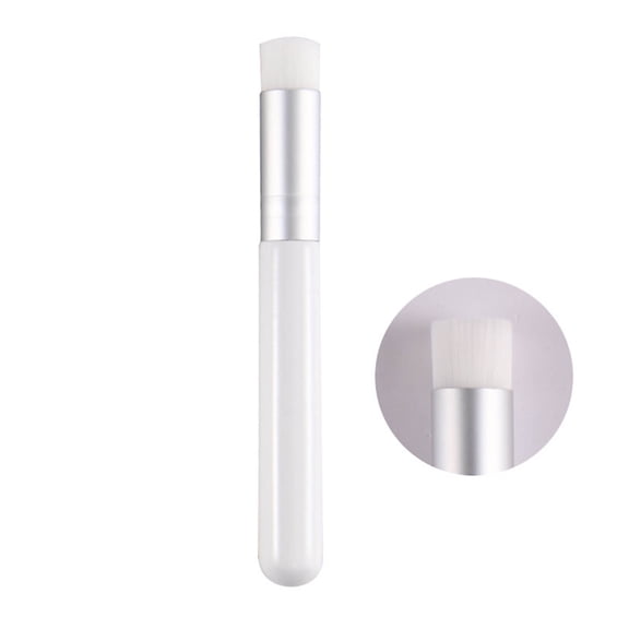 Microfiber Wooden Handle Makeup Brush For Blending And Soft Application Cosmetic Tool
