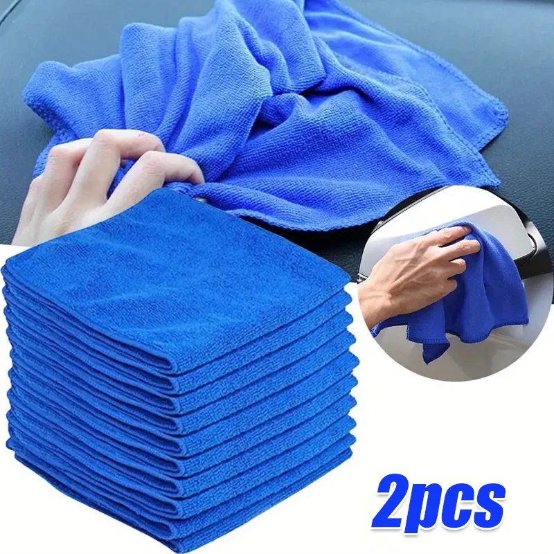 Microfiber towels for home cleaning, car drying and washing cloth, polishing cloth for car details,Home cleaning tools 10 pieces