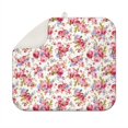thumbnail image 1 of Microfibre Drying Mat for Kitchen Beautiful Rose Dish Drying Drainer Mat Absorbent Pioneer Drying Mat Washing Up for Glass, Plate & Cup 16inch X 18inch, 1 of 7