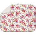 thumbnail image 1 of Microfibre Drying Mat for Kitchen Beautiful Rose Dish Drying Drainer Mat Absorbent Pioneer Drying Mat Washing Up for Glass, Plate & Cup 18inch X 24inch, 1 of 3