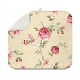 thumbnail image 1 of Microfibre Drying Mat for Kitchen Pioneer Dish Drying Drainer Mat Absorbent Colorful Floral Drying Mat Washing Up for Glass, Plate & Cup 16inch X 18inch, 1 of 7