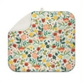thumbnail image 1 of Microfibre Drying Mat for Kitchen Pioneer Dish Drying Drainer Mat Absorbent Colorful Floral Drying Mat Washing Up for Glass, Plate & Cup 16inch X 18inch, 1 of 7
