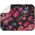 thumbnail image 1 of Microfibre Drying Mat for Kitchen Red Flower Beautiful Dish Drying Drainer Mat Absorbent Pioneer Drying Mat Washing Up for Glass, Plate & Cup 18inch X 24inch, 1 of 5