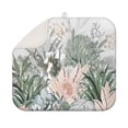 thumbnail image 1 of Microfibre Drying Mat for Kitchen Vintage Flowers Rustic (54) Dish Drying Drainer Mat Absorbent Drying Mat Washing Up for Glass, Plate & Cup 16inch X 18inch, 1 of 7