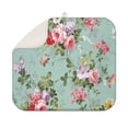 thumbnail image 1 of Microfibre Drying Mat for Kitchen Vintage Rose Print Dish Drying Drainer Mat Absorbent Pioneer Drying Mat Washing Up for Glass, Plate & Cup 16inch X 18inch, 1 of 7