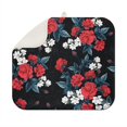 thumbnail image 1 of Microfibre Drying Mat for Kitchen Roses Cotton Dish Drying Drainer Mat Absorbent Pioneer Drying Mat Washing Up for Glass, Plate & Cup 16inch X 18inch, 1 of 7