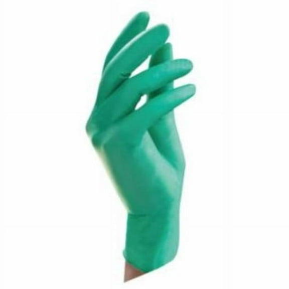 Microflex 748-25-201-L 8.5 - 9 in. NeoTouch Polyurethane Lined Textured Extended Cuff Disposable Gloves, Green - Large - Pack of 100