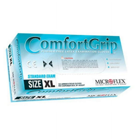 Microflex CFG900L Comfort Grip CFS 900 - Large - Powder-Free Natural Rubber Latex Gloves
