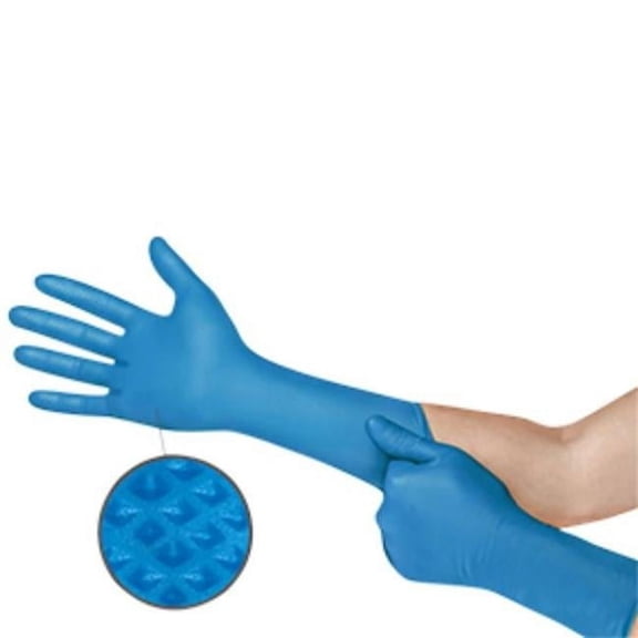 Microflex MFX-93-283XL Nitrile Disposable Glove with Raised Grip - Extra Large