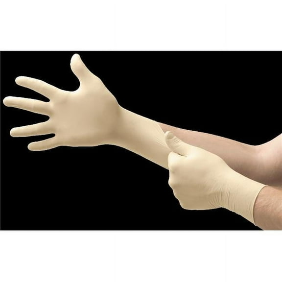 Microflex MFX-L973 E-Grip L97 Latex Exam Glove, Natural - Large