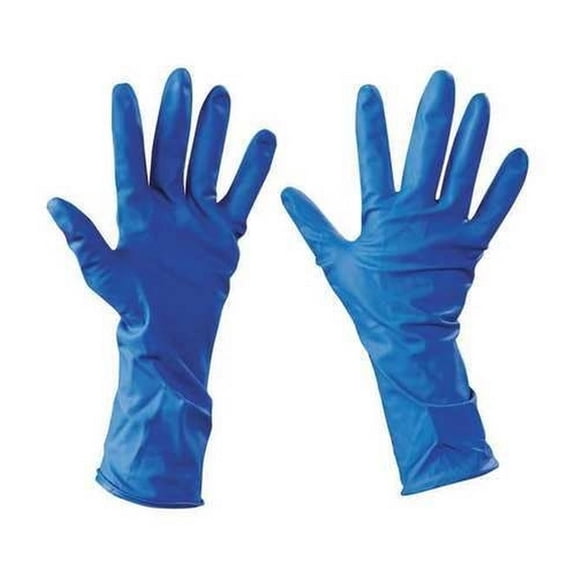 Microflex Safegrip Gloves w/Extended Beaded Cuff Xlarge Blue 50/Case GLV2106XL