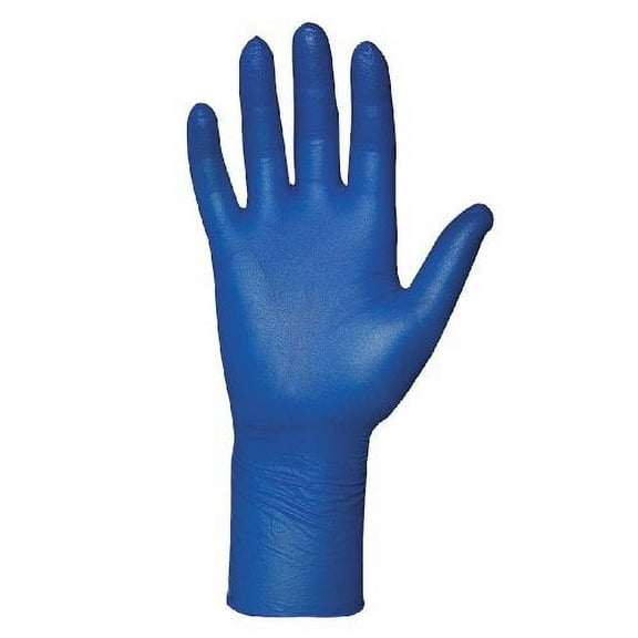 Microflex X-Large Custom Blue 11.417'' UltraSense EC 3.5 mil Nitrile Ambidextrous Non-Sterile Medical Grade Powder-Free Disposable Gloves With Textured Finger Tip Finish And Extended Beaded Cuff