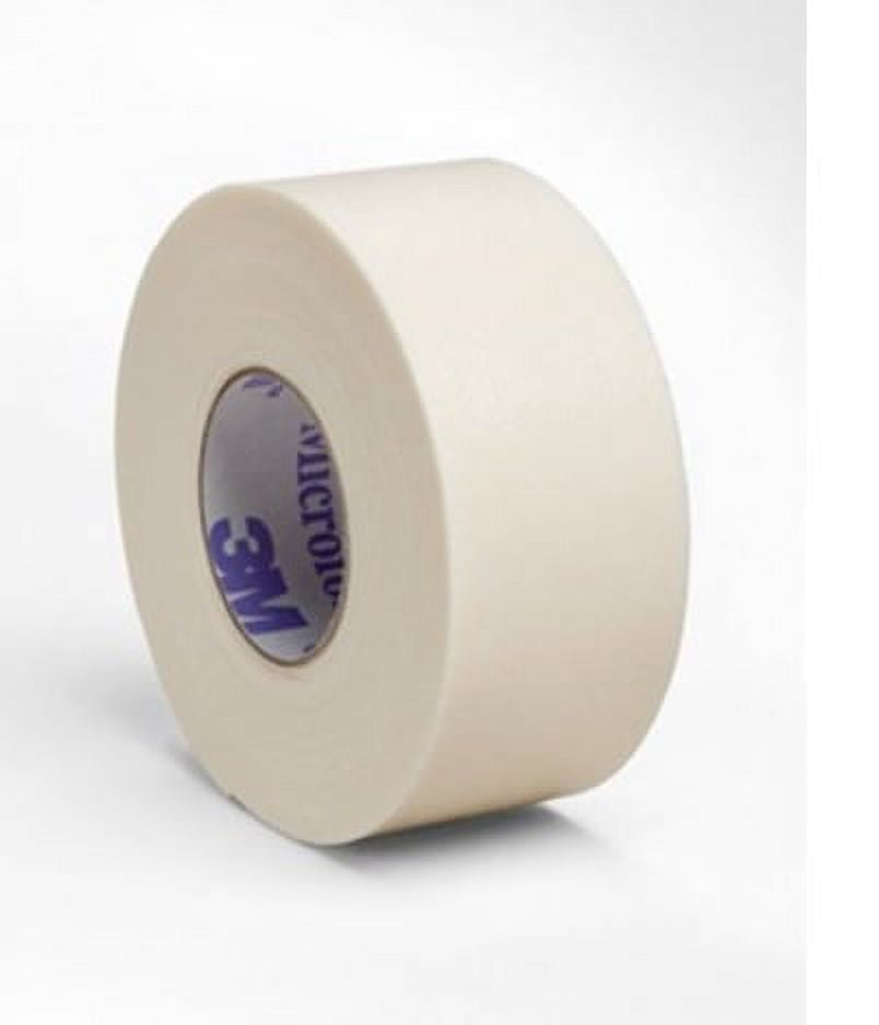 Microfoam Surgical Medical Tape, Elastic Foam Tape, 1 Inch X 5-1/2 Yards,  3M 1528-1 - Each